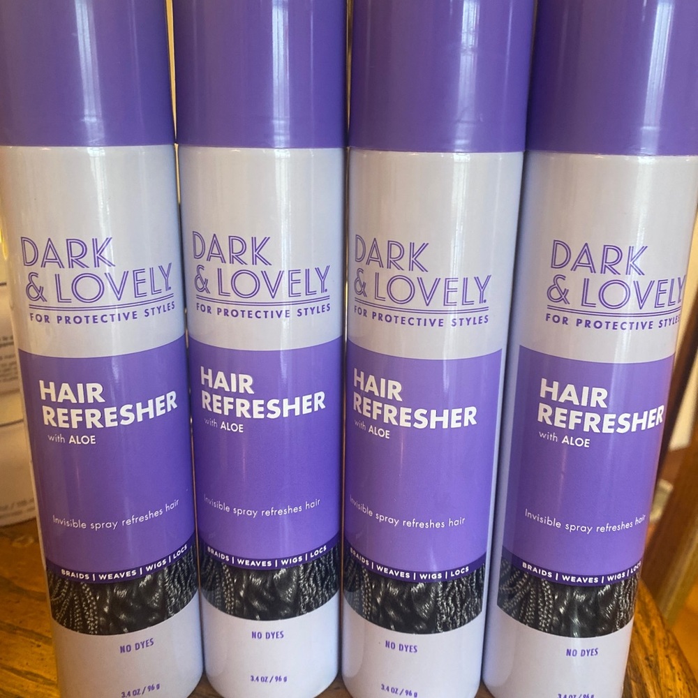 Dark and Lovely hair refresher